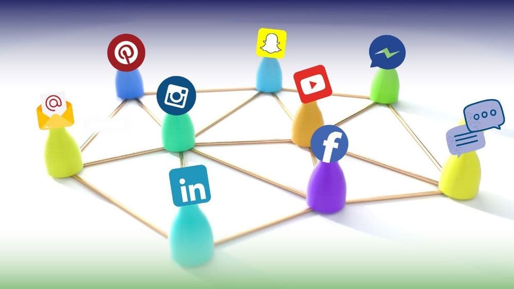 Social media - linkedin, facebook, messenger, youtube